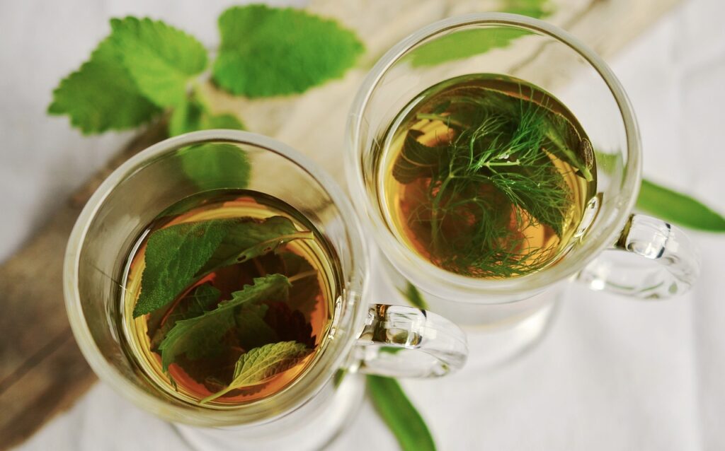 detoxing with herbal teas