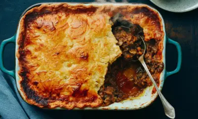 lentil mushroom shepherds pie