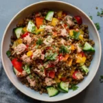 lentil and tuna salad