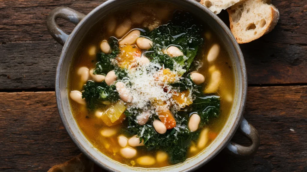 hearty kale and bean soup