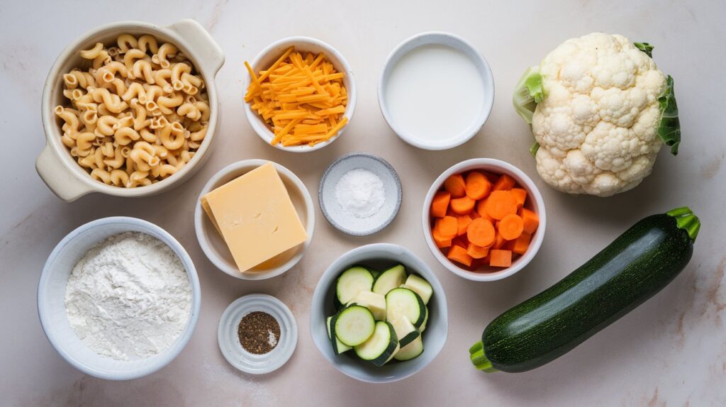 healthy mac and cheese ingredients