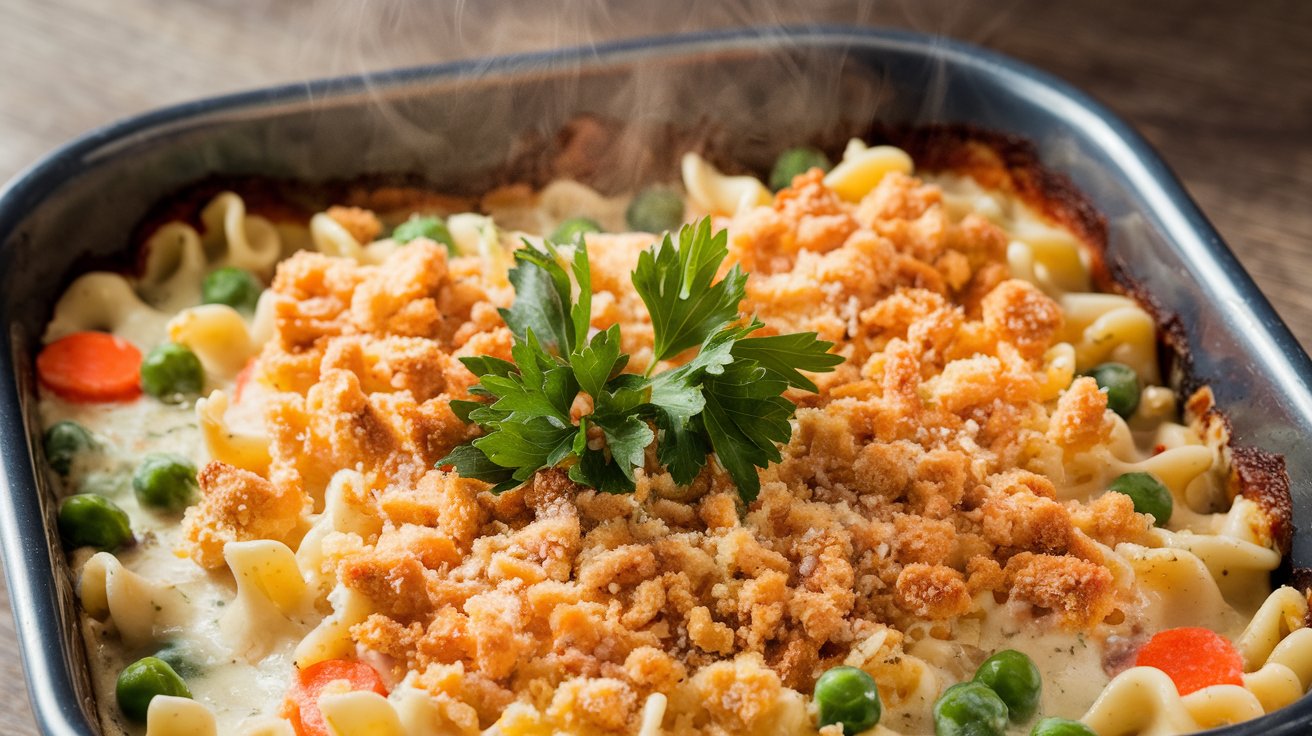 Lightened-Up Tuna Noodle Casserole