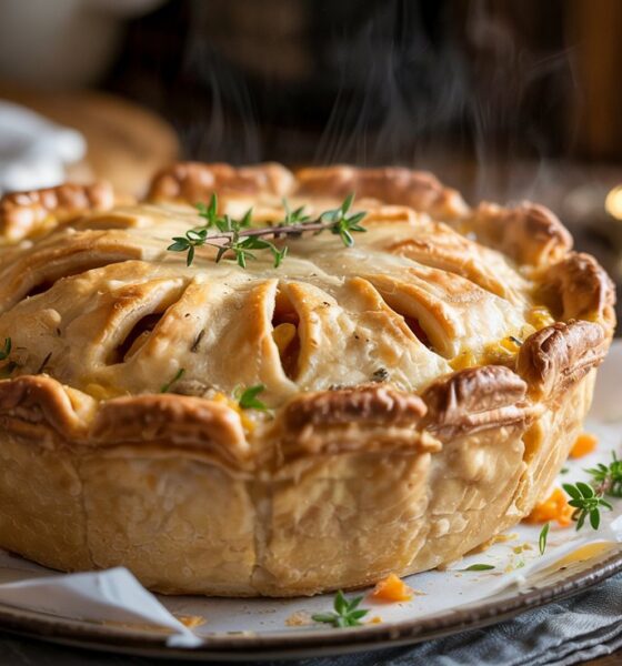 lighter chicken pot pie