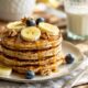 banana oatmeal pancakes