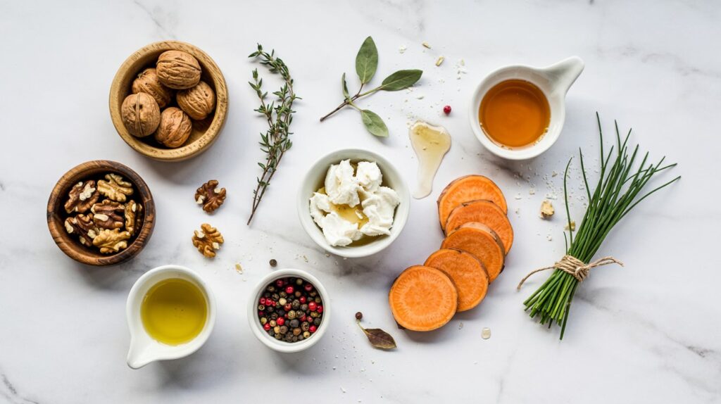 baked sweet potato bites ingredients