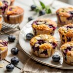 blueberry almond flour muffins