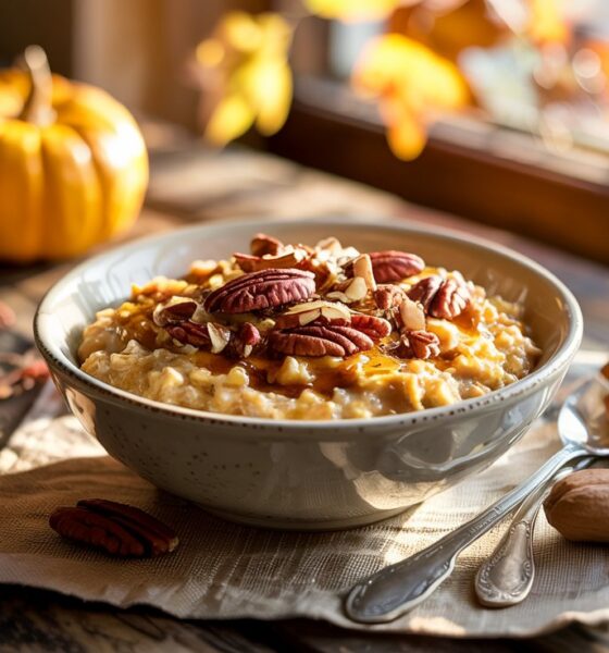 delicious and healthy pumpkin spice oatmeal recipe