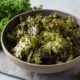crispy baked kale chips