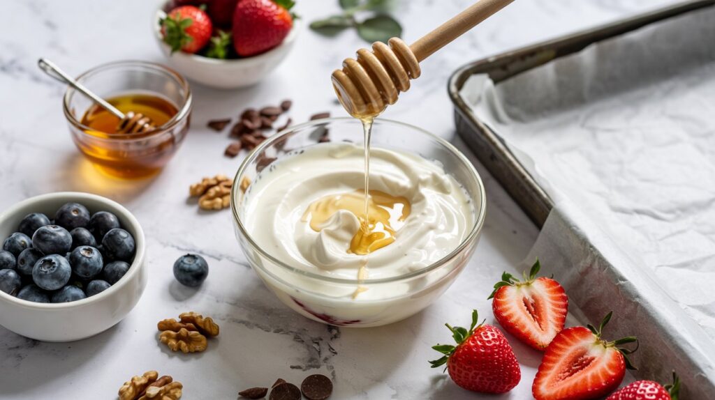 berry greek yogurt bark ingredients