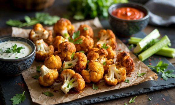 buffalo cauliflower bites