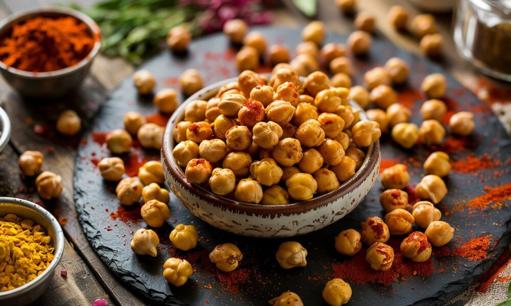 crispy roasted chickpeas