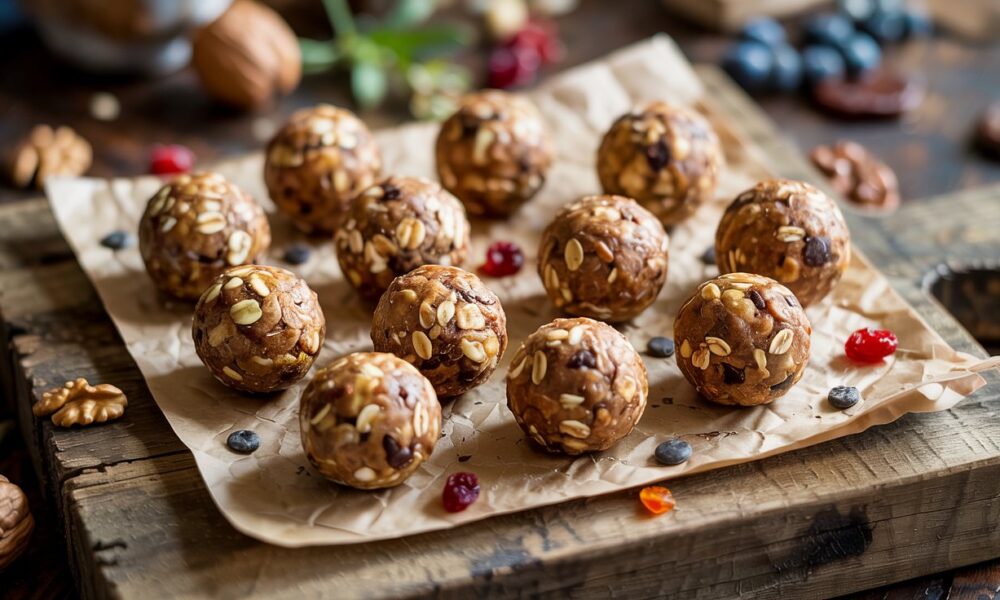 no bake trail mix energy bites