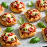 mini pita pizza bites