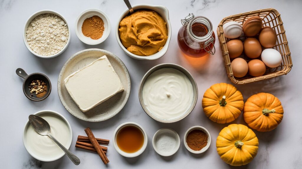 healthy pumpkin cheesecake ingredients