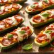 zucchini pizza boats featured